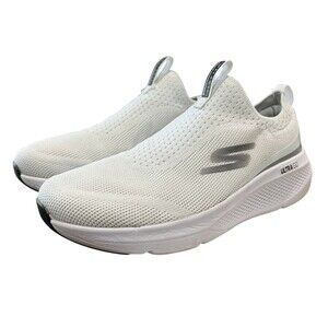 Skechers Women's White Go Run Elevate Hot Streak Slip-on Performance Sneaker  7